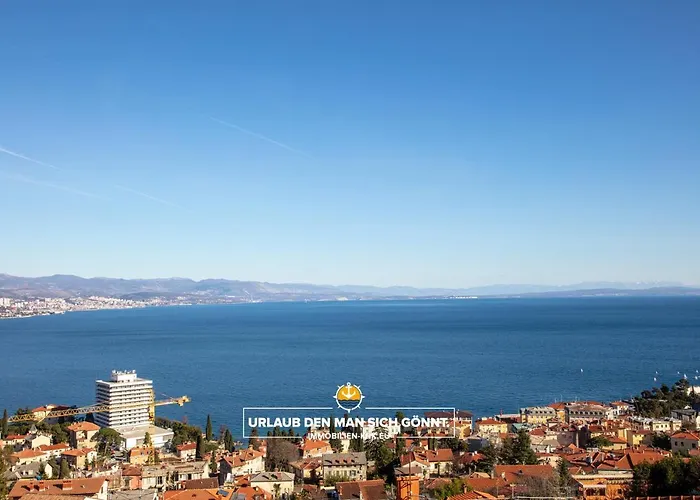 Schindler Luxury Penthouse - Sea View Terrace, Pool & Private Parking * Opatija