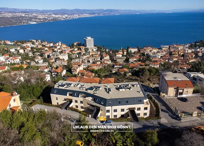 Appartement Schindler Luxury Penthouse - Sea View Terrace, Pool & Private Parking Opatija