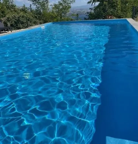 Schindler Luxury Penthouse - Sea View Terrace, Pool & Private Parking Opatija