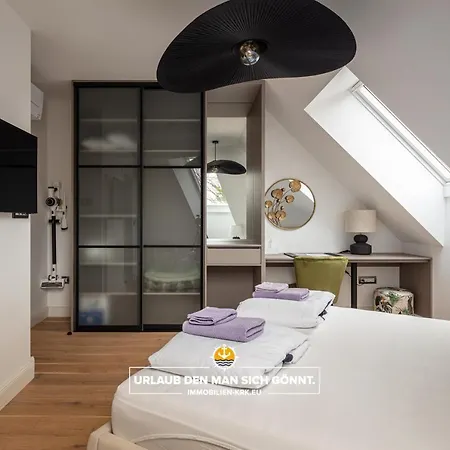 شقة Schindler Luxury Penthouse - Spacious Luxury Penthouse In With Sea View, Pool & Private Garage