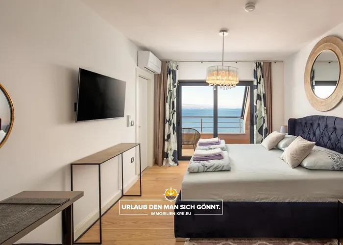 Schindler Luxury Penthouse - Sea View Terrace, Pool & Private Parking Lejlighed Opatija